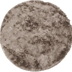 WOOOD Vloerkleed Praline Bruin - Ø 200 cm