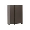 WOOOD Wandkast Brock Middenbruin - 102x140x44 cm