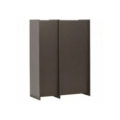 WOOOD Wandkast Brock Middenbruin - 102x140x44 cm