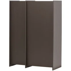 WOOOD Wandkast Brock Middenbruin - 102x140x44 cm