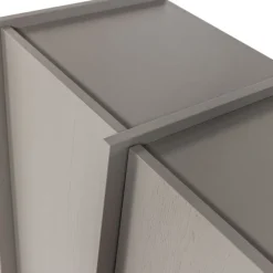 WOOOD Wandkast Brock Warmgrijs - 102x140x44 cm