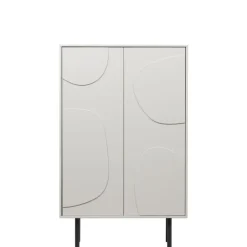 WOOOD Wandkast Cadiz Mist - 85x135x40 cm