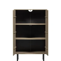 WOOOD Wandkast Cadiz Mud - 85x135x40 cm