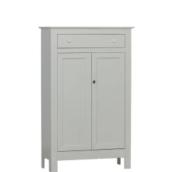 WOOOD Wandkast Eva Grijs - 93x150x40 cm