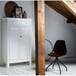 WOOOD Wandkast Eva Grijs - 93x150x40 cm