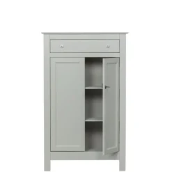 WOOOD Wandkast Eva Grijs - 93x150x40 cm