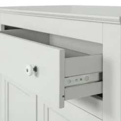 WOOOD Wandkast Eva Grijs - 93x150x40 cm