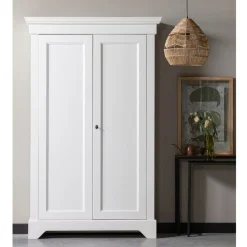 WOOOD Wandkast Isabel Wit - 118x191x47 cm