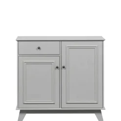 WOOOD Wandkast Lily Grijs - 98x93x55 cm