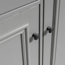 WOOOD Wandkast Lily Grijs - 98x93x55 cm