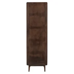 WOOOD Wandkast Liya Donkerbruin - 60x200x35 cm