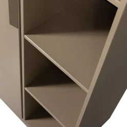 WOOOD Wandkast Lowen Mud - 100x221x44 cm