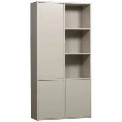 WOOOD Wandkast Meggy Links Dust - 108x215x40 cm