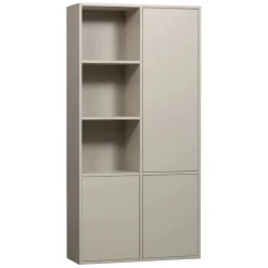 WOOOD Wandkast Meggy Rechts Dust - 108x215x40 cm