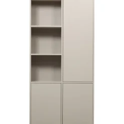 WOOOD Wandkast Meggy Rechts Dust - 108x215x40 cm