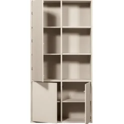 WOOOD Wandkast Merel Dust - 100x200x40 cm