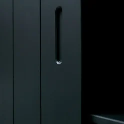 WOOOD Wandkast Move Zwart - 120x200x42 cm