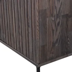 WOOOD Wandkast New Gravure Bruin - 60x210x42 cm