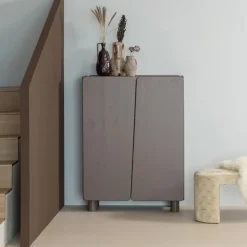 WOOOD Wandkast Root Truffel Bruin - 100x135x45 cm