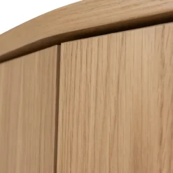 WOOOD Wandkast Zuma Naturel - 67x210x45 cm