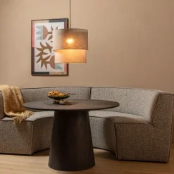 WOOOD 2-Zits Eetkamerbank Europa Bruin