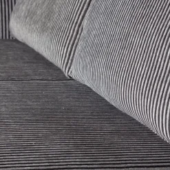 WOOOD 2,5-Zitsbank Rodeo Zwart/Grijs