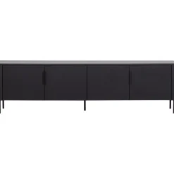 WOOOD (Zwevend) TV-meubel Gunnar Zwart - 200x56x44 cm