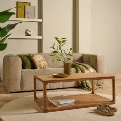 3-Zitsbank Bubble Beige