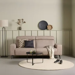 3-Zitsbank Zeeland Taupe