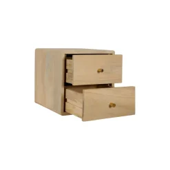 Zwevend Nachtkastje Borba Naturel - 30x30x30 cm