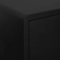 Zwevend Nachtkastje Borba Zwart - 30x30x30 cm