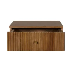 Zwevend Nachtkastje Sem Walnoot - 45x18x35 cm