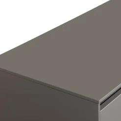 Zwevend TV-meubel Cannes Taupe - 162x37x49 cm