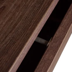 Zwevend TV-meubel Vista Donkerbruin - 253x119x32 cm