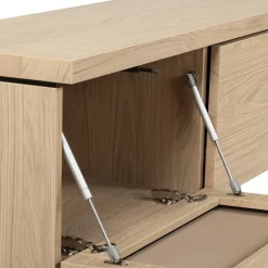 Zwevend TV-meubel Vista Eiken - 121x38x40 cm